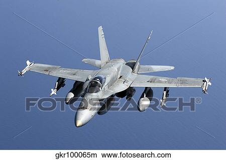 A CF-188A Hornet of the Royal Canadian Air Force. View Large Photo Image Picture - A CF-188A Hornet of the Royal Canadian Air Force.. Fotosearch