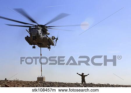 A CH-53E Super Stallion conducts a 20, 000 pound lift. View Large Photo Image Picture - A CH-53E Super Stallion conducts a 20, 000 pound lift.. Fotosearch