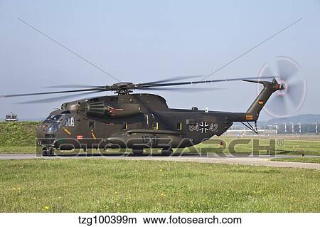 A CH-53GS of the German Army. View Large Photo Image Picture - A CH-53GS of the German Army.. Fotosearch