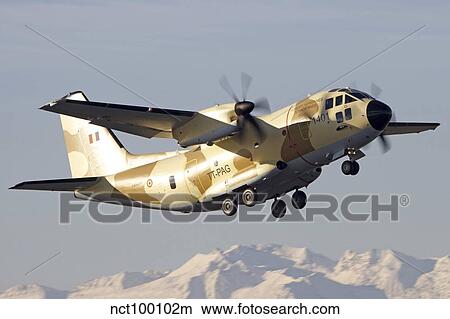 A Chadian Air Force C-27J Spartan taking off, Italy. View Large Photo Image Picture - A Chadian Air Force C-27J Spartan taking off, Italy.. Fotosearch