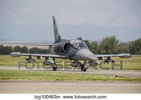 A Czech Air Force Aero L-159A ALCA with AIM-9 Sidewinders and a gun pod. View Large Photo Image Picture - A Czech Air Force Aero L-159A ALCA with AIM-9 Sidewinders and a gun pod.. Fotosearch
