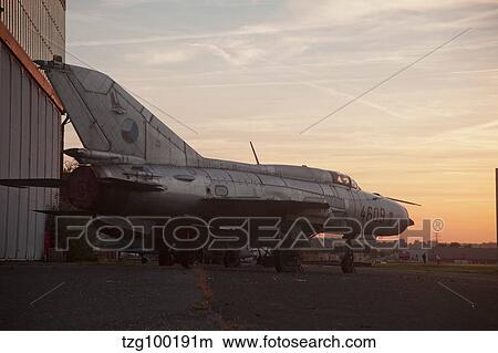 A derelict MiG-21 of the Czech Air Force. View Large Photo Image Picture - A derelict MiG-21 of the Czech Air Force.. Fotosearch