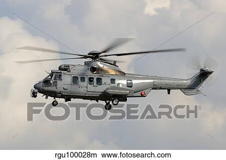 A Eurocopter AS532 Cougar of the Royal Malaysian Air Force. View Large Photo Image Picture - A Eurocopter AS532 Cougar of the Royal Malaysian Air Force.. Fotosearch