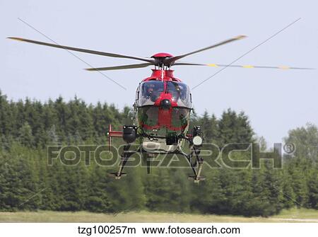A Eurocopter EC135 used by German Police. View Large Photo Image Picture - A Eurocopter EC135 used by German Police.. Fotosearch