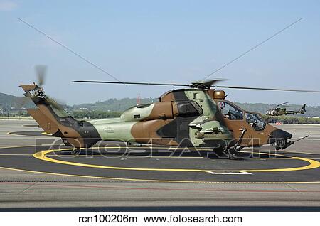 A Eurocopter Tigre attack helicopter of the French Army. View Large Photo Image Picture - A Eurocopter Tigre attack helicopter of the French Army.. Fotosearch