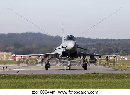 A Eurofighter Typhoon of the German Air Force. View Large Photo Image Picture - A Eurofighter Typhoon of the German Air Force.. Fotosearch