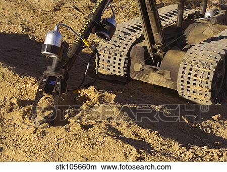 A Foster-Miller Talon MK II ordnance disposal robot. View Large Photo Image Picture - A Foster-Miller Talon MK II ordnance disposal robot.. Fotosearch