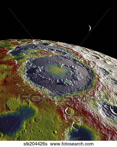 A free-air gravity map of the Moon's southern latitudes. View Large Photo Image Stock Photograph - A free-air gravity map of the Moon's southern latitudes.. Fotosearch