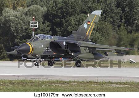 Picture - A German Air Force Tornado ASSTA aircraft.. Fotosearch