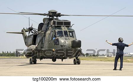 A German Navy Sea King helicopter, Schoenefeld Airport, Germany. View Large Photo Image Picture - A German Navy Sea King helicopter, Schoenefeld Airport, Germany.. Fotosearch