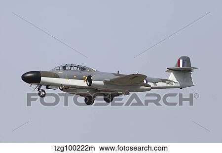A Gloster Meteor historic jet of the Royal Air Force. View Large Photo Image Picture - A Gloster Meteor historic jet of the Royal Air Force.. Fotosearch