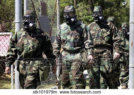 A group of Solar Challenge participants make their way into the gas chamber. View Large Photo Image Picture - A group of Solar Challenge participants make their way into the gas chamber.. Fotosearch