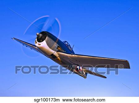 A Grumman F6F-3 Hellcat in flight near Chino, California. View Large Photo Image Picture - A Grumman F6F-3 Hellcat in flight near Chino, California.. Fotosearch