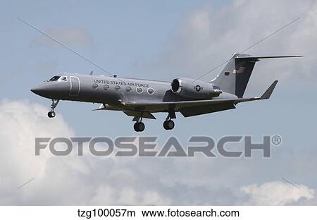 Picture - A Gulfstream C-20H executive transport plane of the U. S. Air Force.. Fotosearch