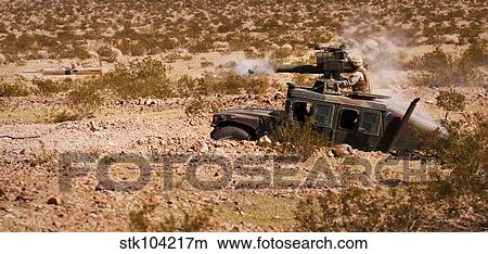 A Gunner Firing A Bgm 71 Tow Missile Picture Stk104217m
