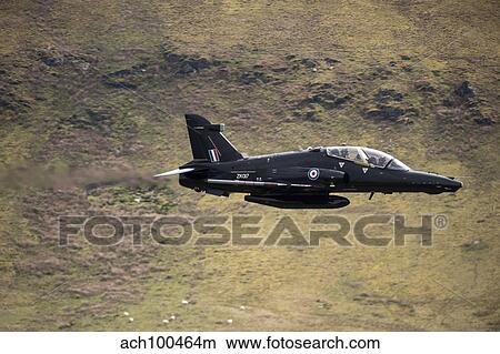 A Hawk T2 jet trainer aircraft of the Royal Air Force. View Large Photo Image Picture - A Hawk T2 jet trainer aircraft of the Royal Air Force.. Fotosearch