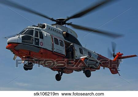 A Hong Kong Government Flying Service AS 332 L2 Super Puma. View Large Photo Image Picture - A Hong Kong Government Flying Service AS 332 L2 Super Puma.. Fotosearch