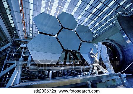 A James Webb Space Telescope array being tested in the X-ray and cryogenic facility. View Large Photo Image Stock Photograph - A James Webb Space Telescope array being tested in the X-ray and cryogenic facility.. Fotosearch