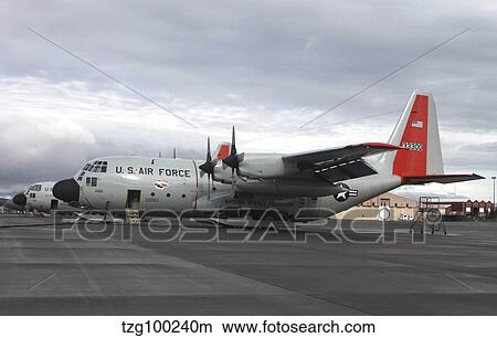 Picture - A LC-130H aircraft of the 109th Airlift Wing.. Fotosearch
