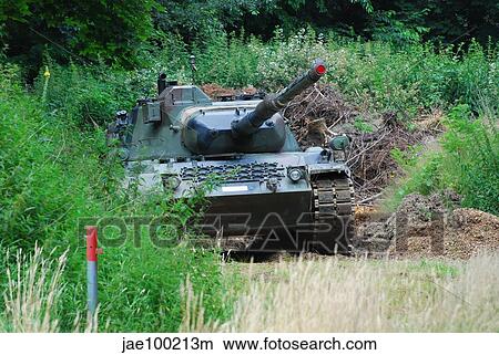 A leopard 1A5 MBT of the Belgian Army. View Large Photo Image Picture - A leopard 1A5 MBT of the Belgian Army.. Fotosearch