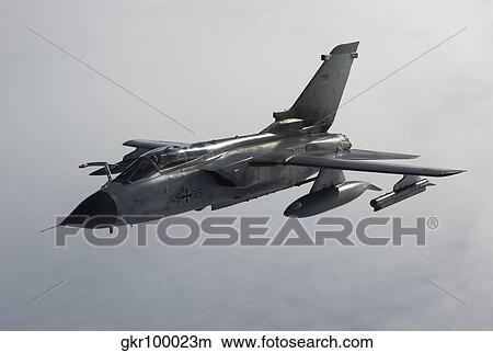 A Luftwaffe Tornado ECR over northern Germany. View Large Photo Image Picture - A Luftwaffe Tornado ECR over northern Germany.. Fotosearch