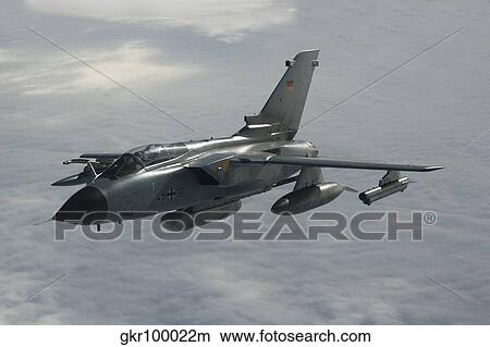 A Luftwaffe Tornado IDS over northern Germany. View Large Photo Image Picture - A Luftwaffe Tornado IDS over northern Germany.. Fotosearch