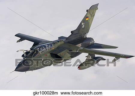 A Luftwaffe Tornado IDS over northern Germany. View Large Photo Image Picture - A Luftwaffe Tornado IDS over northern Germany.. Fotosearch