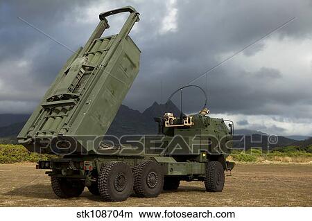 A M142 High Mobility Artillery Rocket System. View Large Photo Image Picture - A M142 High Mobility Artillery Rocket System.. Fotosearch