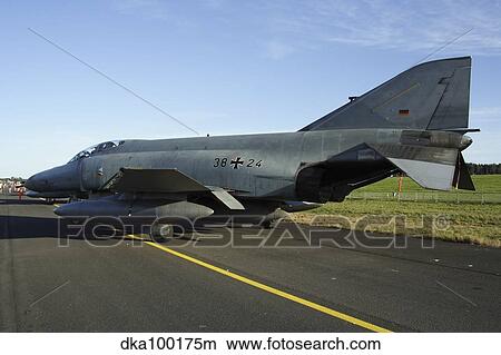 A McDonnell Douglas F-4 Phantom II of the German Air Force. View Large Photo Image Picture - A McDonnell Douglas F-4 Phantom II of the German Air Force.. Fotosearch