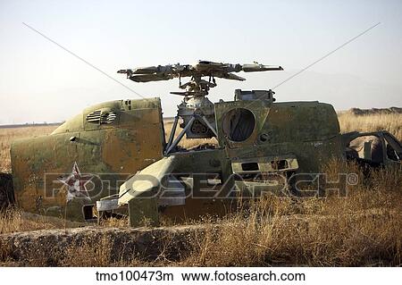 A Mi-35 attack helicopter at Kunduz Air Field, Northern Afghanistan. View Large Photo Image Picture - A Mi-35 attack helicopter at Kunduz Air Field, Northern Afghanistan.. Fotosearch