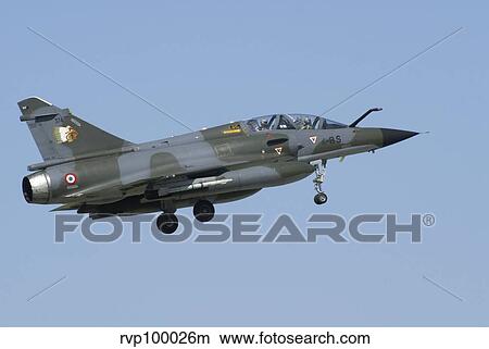 A Mirage 2000D of the French Air Force. View Large Photo Image Picture - A Mirage 2000D of the French Air Force.. Fotosearch