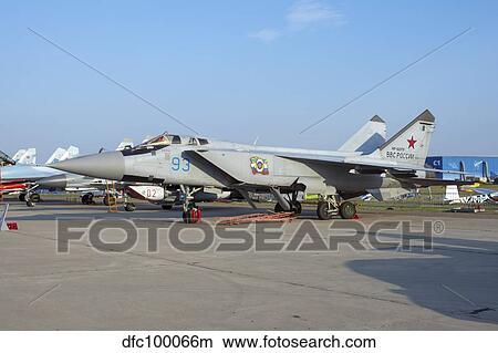 A modernized MiG-31BM of the Russian Air Force. View Large Photo Image Picture - A modernized MiG-31BM of the Russian Air Force.. Fotosearch