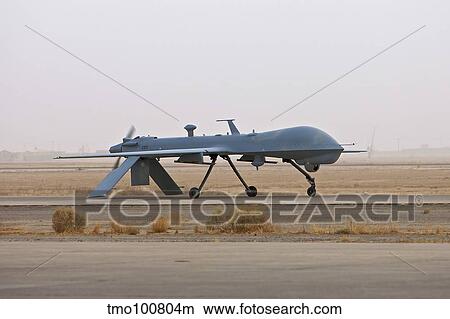 A MQ-1 Predator unmanned aerial vehicle. View Large Photo Image Picture - A MQ-1 Predator unmanned aerial vehicle.. Fotosearch