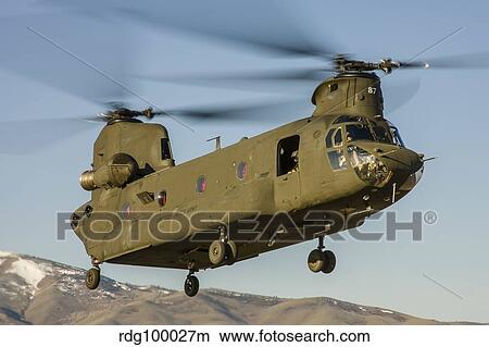 A Nevada National Guard CH-47 Chinook helicopter. View Large Photo Image Picture - A Nevada National Guard CH-47 Chinook helicopter.. Fotosearch