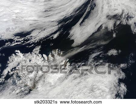 A pale gray ash plume blows from the summit of Eyjafjallajokull volcano. View Large Photo Image Stock Photograph - A pale gray ash plume blows from the summit of Eyjafjallajokull volcano.. Fotosearch