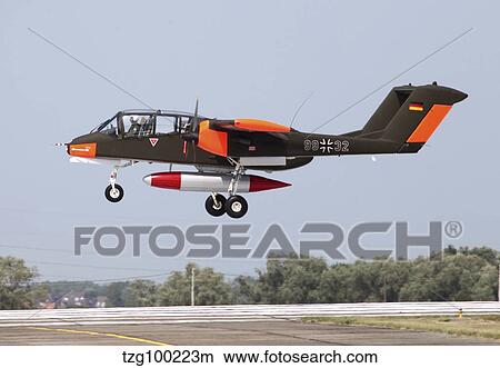 Picture - A rare OV-10 bronco in German Air Force markings.. Fotosearch