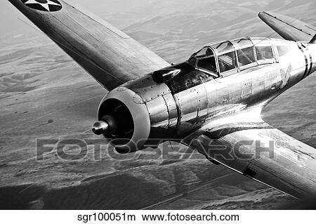 A Republic AT-12 Guardsman aircraft in flight. View Large Photo Image Picture - A Republic AT-12 Guardsman aircraft in flight.. Fotosearch
