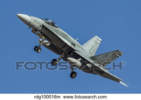 A Royal Canadian Air Force CF-188 Hornet. View Large Photo Image Picture - A Royal Canadian Air Force CF-188 Hornet.. Fotosearch