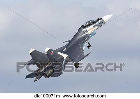 A Russian Navy Su-30SM in flight over Russia. View Large Photo Image Picture - A Russian Navy Su-30SM in flight over Russia.. Fotosearch