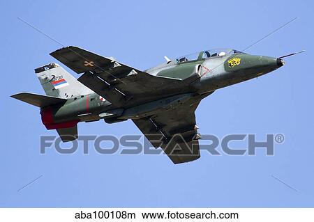 Picture - A Serbian Air Force Soko G-4 Super Galeb.. Fotosearch