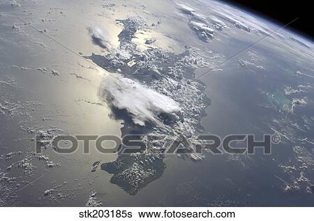 A serene view of a portion of the Greater Antilles islands in the Caribbean Sea. View Large Photo Image Stock Photograph - A serene view of a portion of the Greater Antilles islands in the Caribbean Sea.. Fotosearch