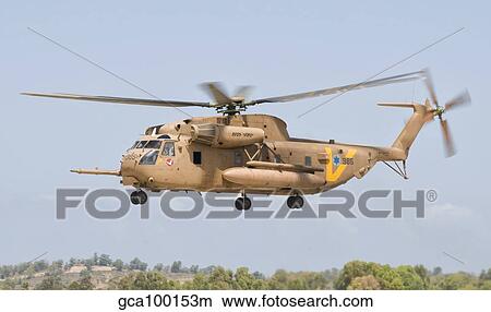 A Sikorsky CH-53 Yasur of the Israeli Air Force in flight. View Large Photo Image Picture - A Sikorsky CH-53 Yasur of the Israeli Air Force in flight.. Fotosearch