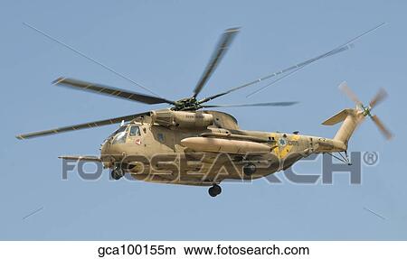 A Sikorsky CH-53 Yasur of the Israeli Air Force in flight. View Large Photo Image Picture - A Sikorsky CH-53 Yasur of the Israeli Air Force in flight.. Fotosearch