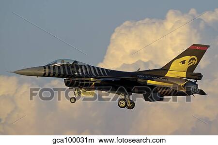 A Solo Turk F-16 of the Turkish Air Force with a custom paint scheme. View Large Photo Image Picture - A Solo Turk F-16 of the Turkish Air Force with a custom paint scheme.. Fotosearch