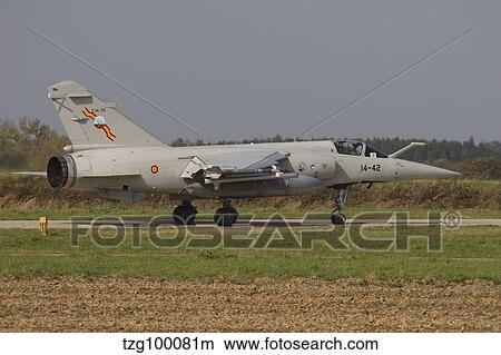 A Spanish Mirage F-1M at Florennes Airfield, Belgium. View Large Photo Image Picture - A Spanish Mirage F-1M at Florennes Airfield, Belgium.. Fotosearch
