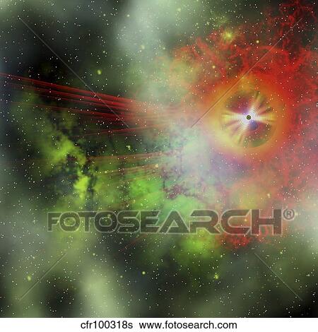 A star having the mass of more than 8 solar masses ends in a supernova explosion. View Large Illustration Stock Illustration - A star having the mass of more than 8 solar masses ends in a supernova explosion.. Fotosearch