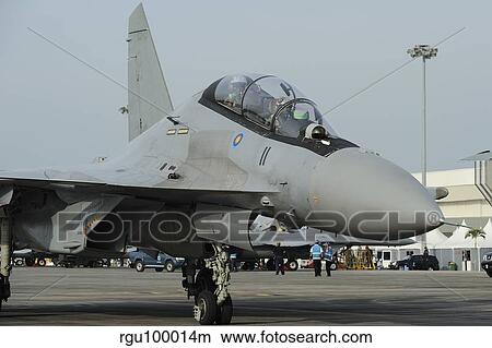 A Sukhoi Su-30MKM of the Royal Malaysian Air Force. View Large Photo Image Picture - A Sukhoi Su-30MKM of the Royal Malaysian Air Force.. Fotosearch