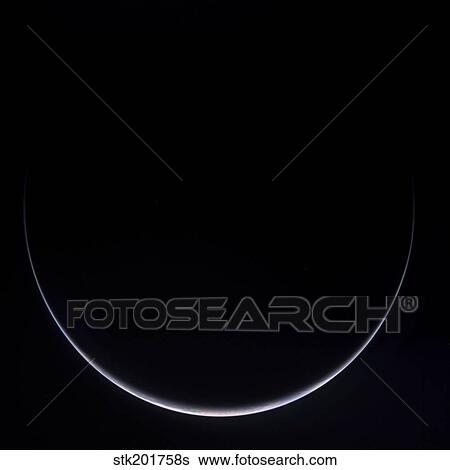 A sun-illuminated crescent of Earth around Antarctica. View Large Photo Image Stock Photograph - A sun-illuminated crescent of Earth around Antarctica.. Fotosearch