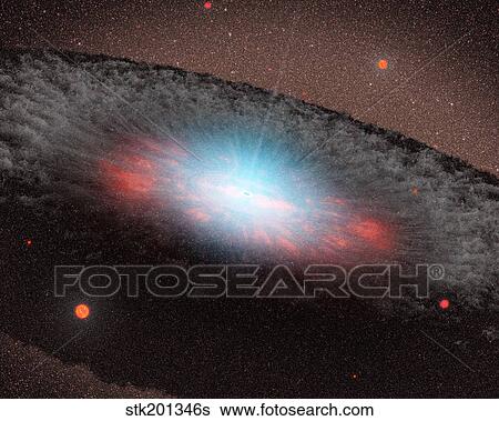 A supermassive black hole at the center of a galaxy. View Large Photo Image Stock Photograph - A supermassive black hole at the center of a galaxy.. Fotosearch