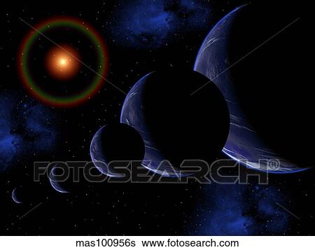 A time lapse conceptual image of the Earth in orbit around the Sun. View Large Illustration Stock Illustration - A time lapse conceptual image of the Earth in orbit around the Sun.. Fotosearch